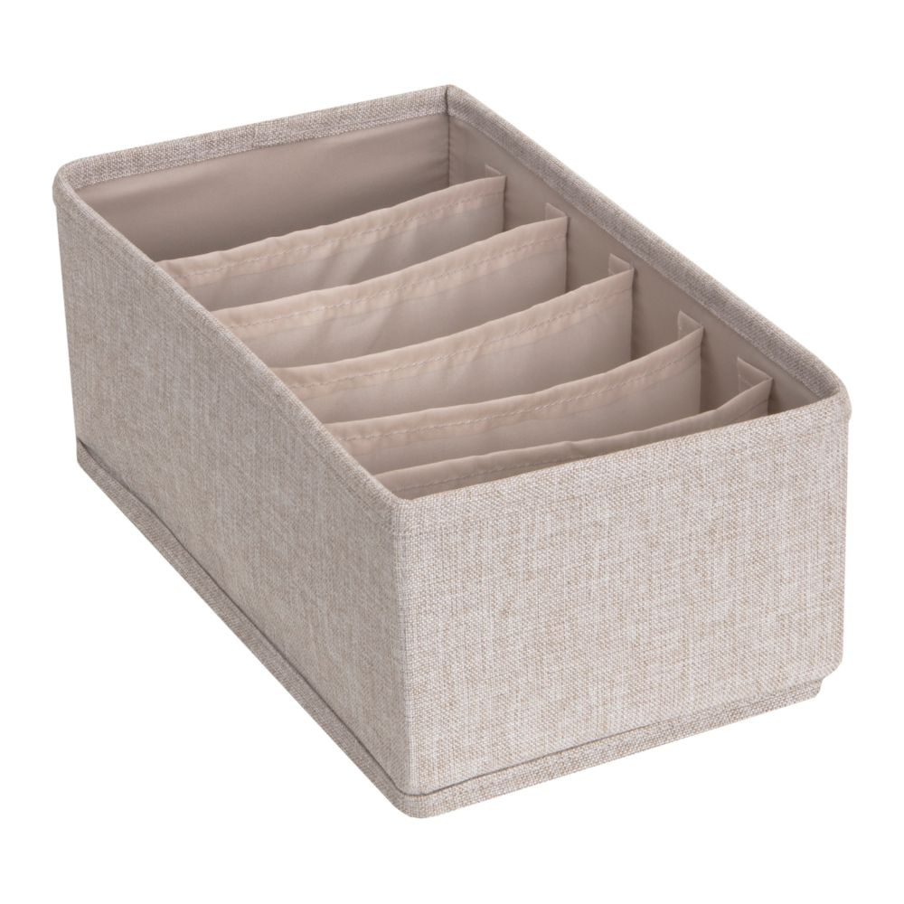 Boxen mit 6 Fächern - Beige