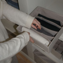 Boxen mit 6 Fächern - Beige