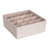 Boxen mit 16 Fächern - Beige Boxen mit 16 Fächern - Beige