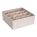 Boxen mit 16 Fächern - Beige