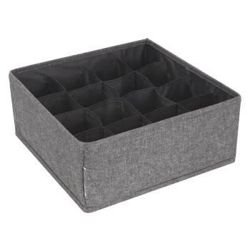 Boxen mit 16 Fächern - Grau