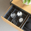 Boxen mit 16 Fächern - Grau