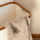 Wäschekorb mit Deckel - Sand