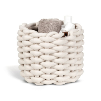 Runder Korb - Off-white