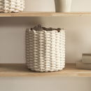 Runder Korb - Off-white