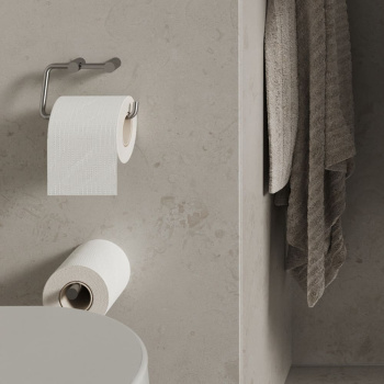 Toilettenpapierhalter Stay - Gebürsteter Edelstahl