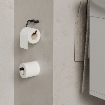 Toilettenpapierhalter Stay - Mattschwarz