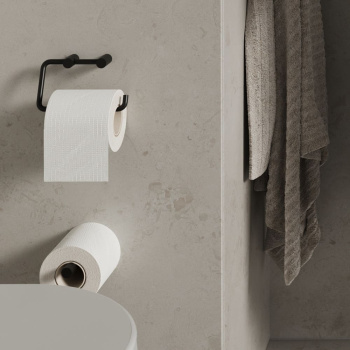 Toilettenpapierhalter Stay - Mattschwarz