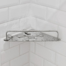 Eckregal Match - Chrom Poliertes