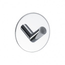 Klebehaken Base 100 1-Haken - Chrom