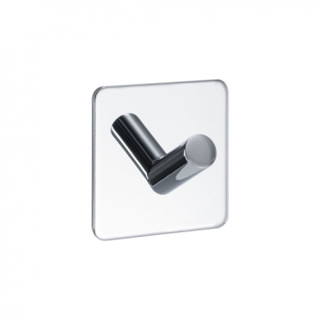 Klebehaken Base 200 1-Haken - Chrom