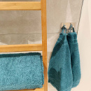 Klebehaken Base 200 2-Haken - Gebürsteter Edelstahl