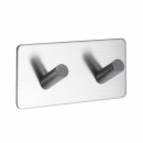 Badezimmer Set Base 200 - Gebürsteter Edelstahl