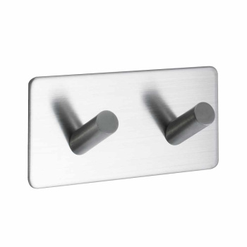 Badezimmer Set Base 200 - Gebürsteter Edelstahl
