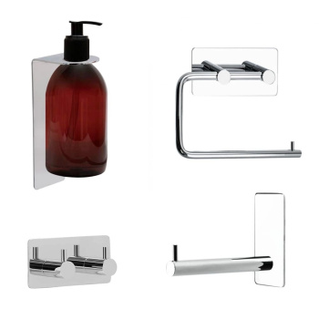 Badezimmer Set Base - Chrom