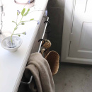 Base 100 Handtuchhalter - Chrom