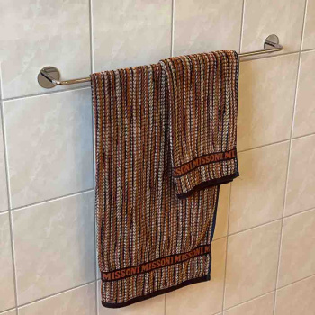 Base 100 Handtuchhalter - Chrom