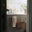 Base 100 Handtuchhalter - Gebürsteter Edelstahl