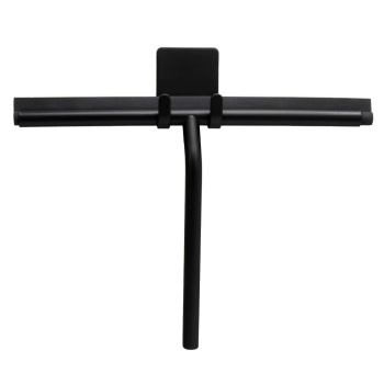 Duschabzieher mit Halter Base - Mattschwarz