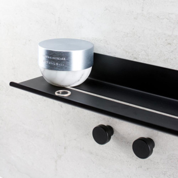 Duschablage Base - Mattschwarz