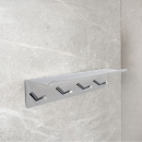 BadrumsRegal med Hakenleiste Base - Chrom