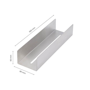 Duschablage Base - 300mm - Gebürsteter Edelstahl