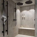 Base Seifenspender Halter & Seife - Mattschwarz