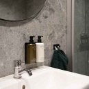 Base Seifenspender Halter & Seife - Mattschwarz