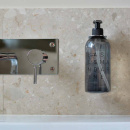 Base Seifenspender Halter & Seife - Chrom