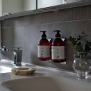 Base Seifenspender Halter & Seife - Chrom