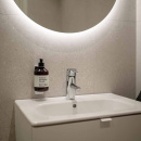 Base Seifenspender Halter & Seife - Chrom