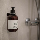 Base Seifenspender Halter & Seife - Chrom