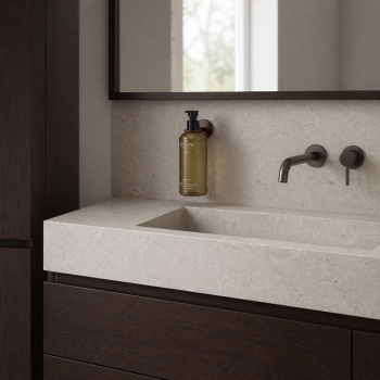 Seifenspenderhalter Calm - Brüniertes Messing