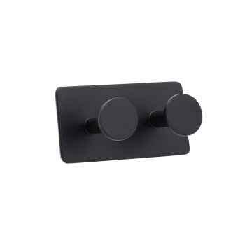 Klebehaken Base 210 2-Haken - Mattschwarz