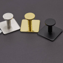 Klebehaken Base 210 2-Haken - Mattschwarz