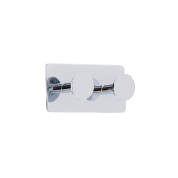 Klebehaken Base 210 2-Haken - Chrom