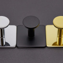 Klebehaken Base 210 3-Haken - Mattschwarz