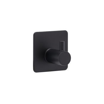 Klebehaken Base 220 1-Haken - Mattschwarz