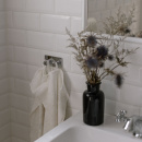 Klebehaken Base 220 2-Haken - Chrom