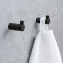 Einzelhaken Flow - Mattschwarz