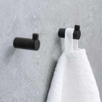 Badezimmer Set Flow - Mattschwarz