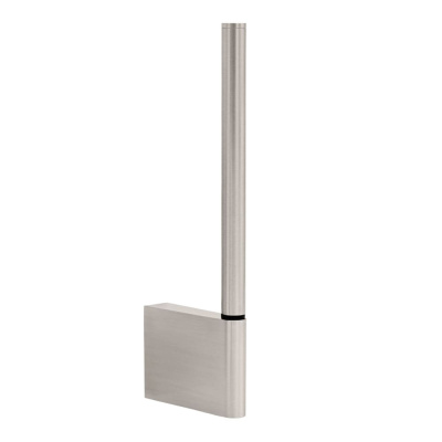 Ersatzrollenhalter Flow - Gebürstetes Nickel in der Gruppe Badaccessoires / Alle Badaccessoires anzeigen / Toilettenpapierhalter bei Beslag Online (620041-41)
