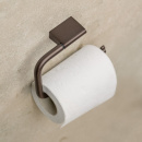 Toilettenpapierhalter Flow - Brünierte Messing