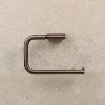 Toilettenpapierhalter Flow - Brünierte Messing