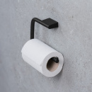 Toilettenpapierhalter Flow - Mattschwarz