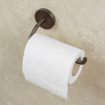 Toilettenpapierhalter Calm - Brünierte Messing