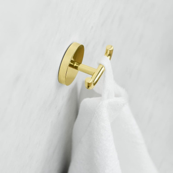 Badezimmer Set Calm - Poliertes Messing