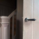 Türgriff Balder - Chrom/Schwarz Trä