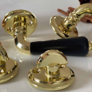 Türgriff Balder - Messing/Schwarz Trä