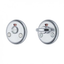 WC-Schloss Classic - Gebürstetes Chrom